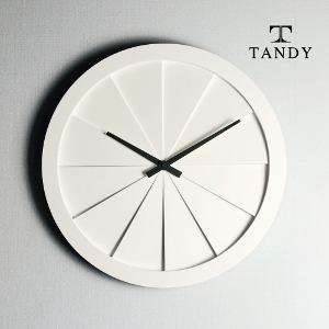 [탠디] TANDY 모던 3D 입체 대형 벽시계 500mm 3종 색상 택1